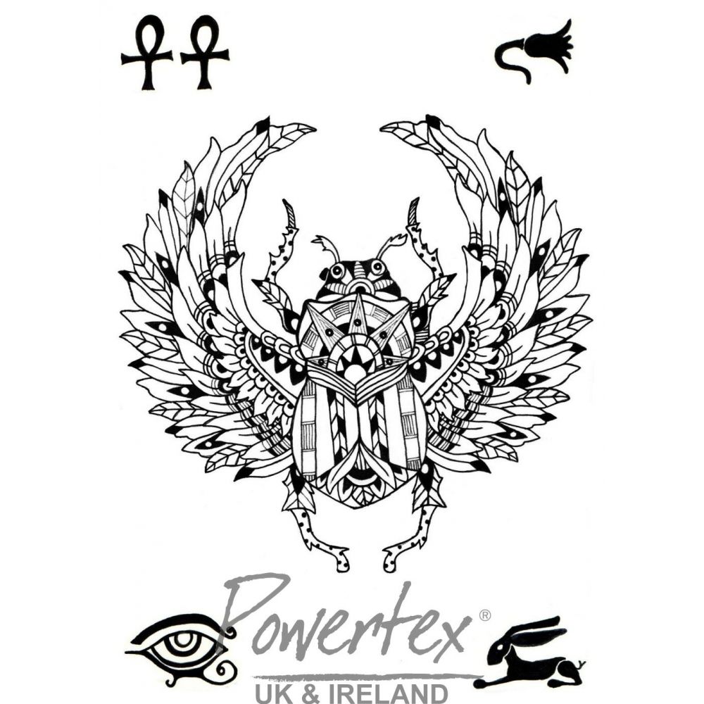 Powertex - Scarabella Stamp