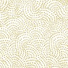 Colour: White with Gold,  Quantity: Half Metre