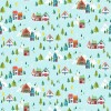 Pattern: 2379T SANTA EXPRESS SCENIC TURQUOISE,  Quantity: Half Metre