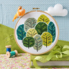 Pattern: SUMMER TREES