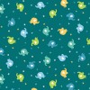 Pattern: 2603B Blue Ellie Scatter,  Quantity: Half Metre