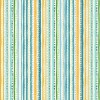 Pattern: 2608B Blue Doodle Stripe,  Quantity: Half Metre