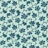 Pattern: 9717T TRUMPET VINE TEAL,  Quantity: Half Metre