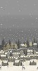 Pattern: 2363S SCANDI DOUBLE BORDER HOUSES GREY,  Quantity: Half Metre