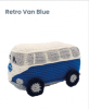 Pattern: RETRO VAN BLUE