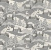 Pattern: 2355S SCANDI SCENIC SILVER,  Quantity: Half Metre