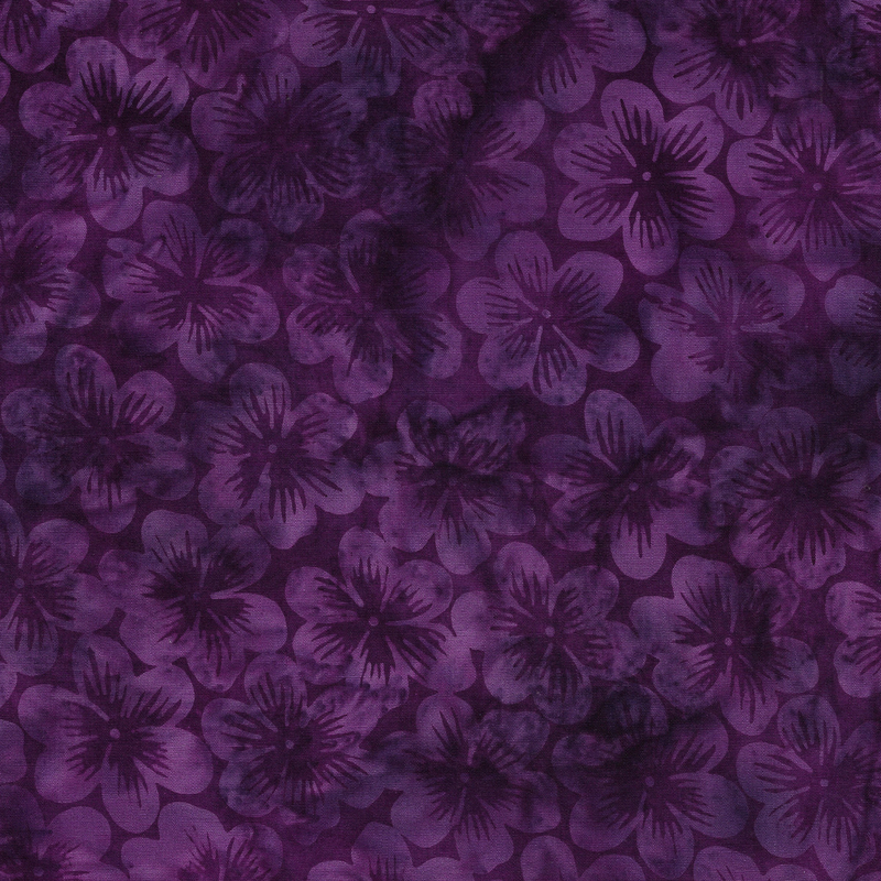 Makower Island Batiks │ Petunia │ 2 Colours