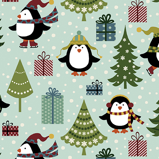 Benartex │ Jolly Penguin │ 6 Fabrics