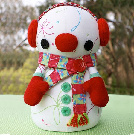 Snowflake - Snowman Pattern - Melly and Me