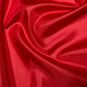Habatai 100 % Polyester Fabric - 145cm Red
