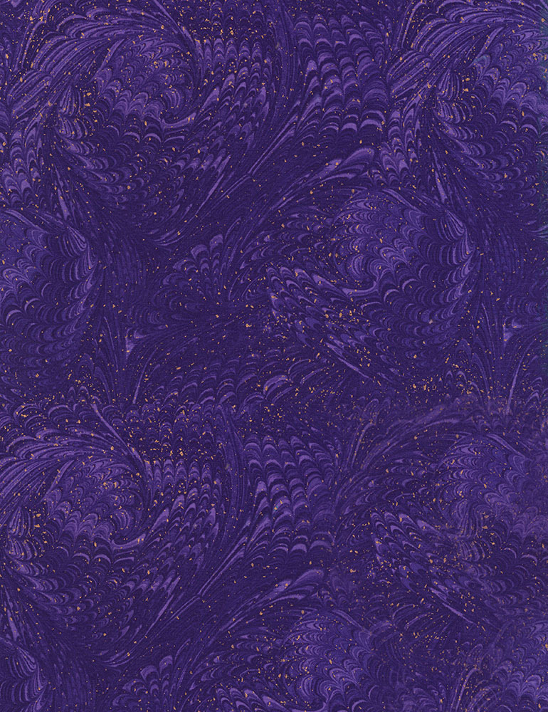 Timeless Treasures - Enchant Marble  - Violet - CM5879
