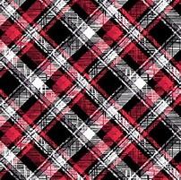 Scottie Love - Plaid Black 8510-12