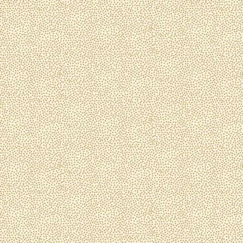 Makower │ Modern Metallic Dotty │ Cream