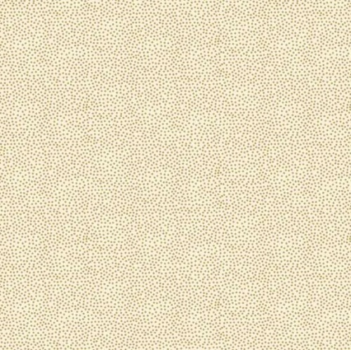 Makower │ Modern Metallic Dotty │ Cream