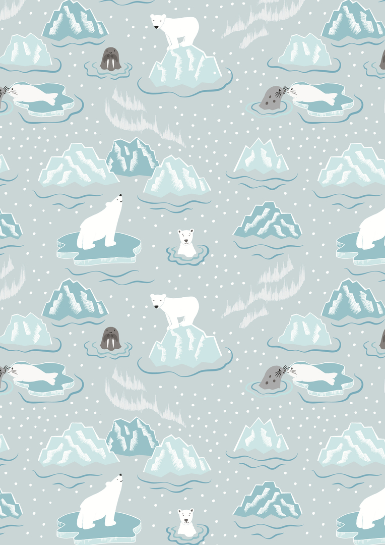 LI Northern Lights-Walrus and Friends ice grey