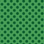 1811-G6  Polka Dot Xmas Green
