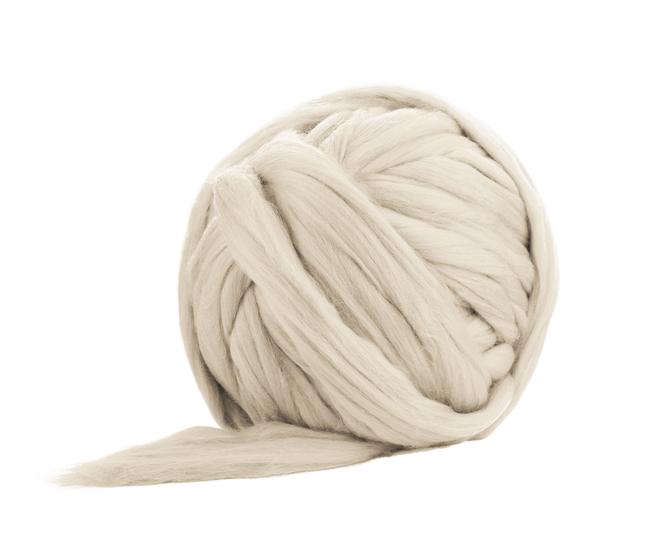 Merino Jumbo Yarn - Oyster - 100% Wool
