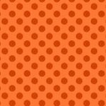 1811-N  Polka Dot Orange