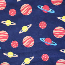 Fabric Freedom - Space Planets Navy - FF2861