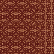 4592-303 Glimmering Copper geometric stars