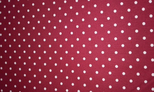 Louden - Linen feel Spot Red