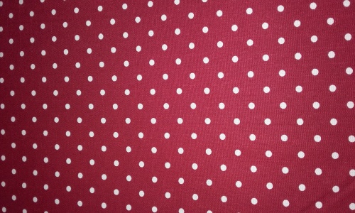 Louden - Linen feel Spot Red