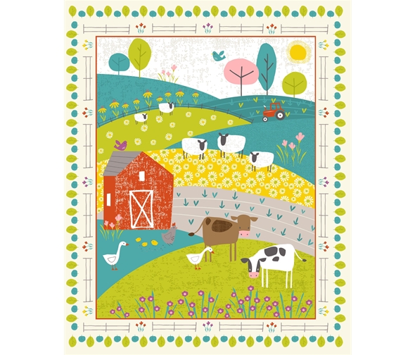 Studio E - Wildflower Farm Panel - SE4323P-86