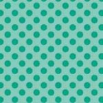 1811-T  Polka Dot Turquoise