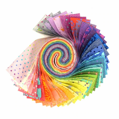 True Colors -2.5'' STRIP PRECUTS (jelly roll) -Tula Pink for Freespirit