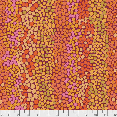 Freespirit │ Kaffe Fassett Collective │ Pebble Mosaic RUST