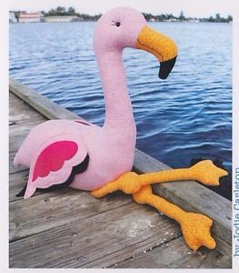 Blush - Flamingo Pattern - Ric Rac