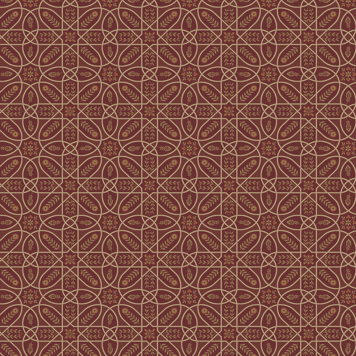 Morris and Co │Orkney │Brophy Trellis RED
