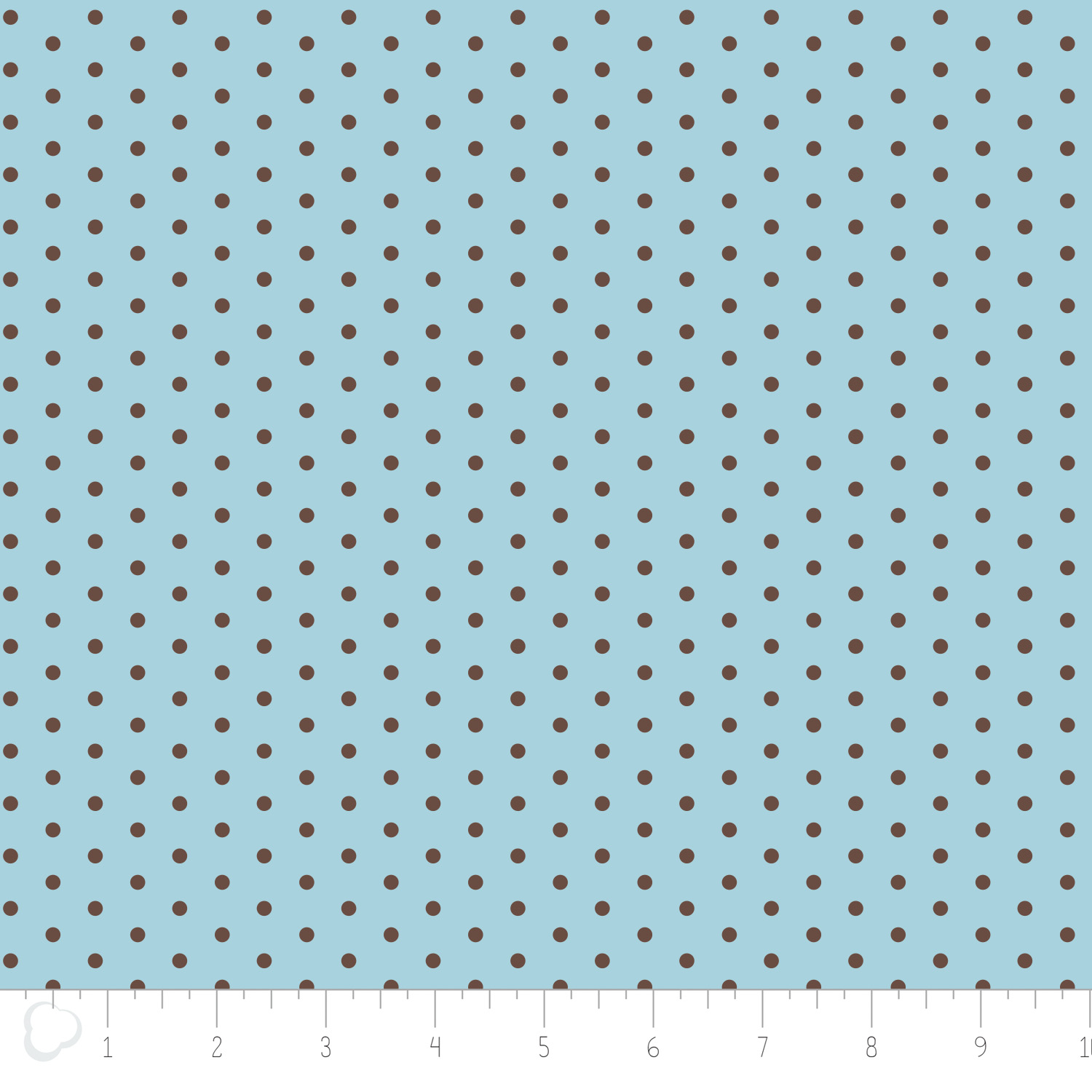 Camelot - Cotton Flannel - Spots on Blue - 21179911B