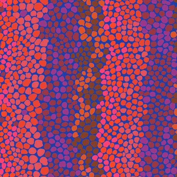 Freespirit │ Kaffe Fassett Collective │  Pebble Mosaic PRUNE