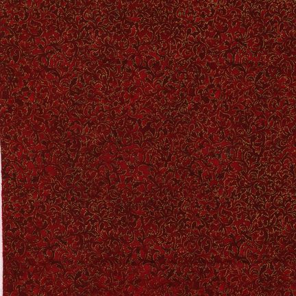 Kaufman Fusions -Metallic Crimson RK-EYJM6644-91