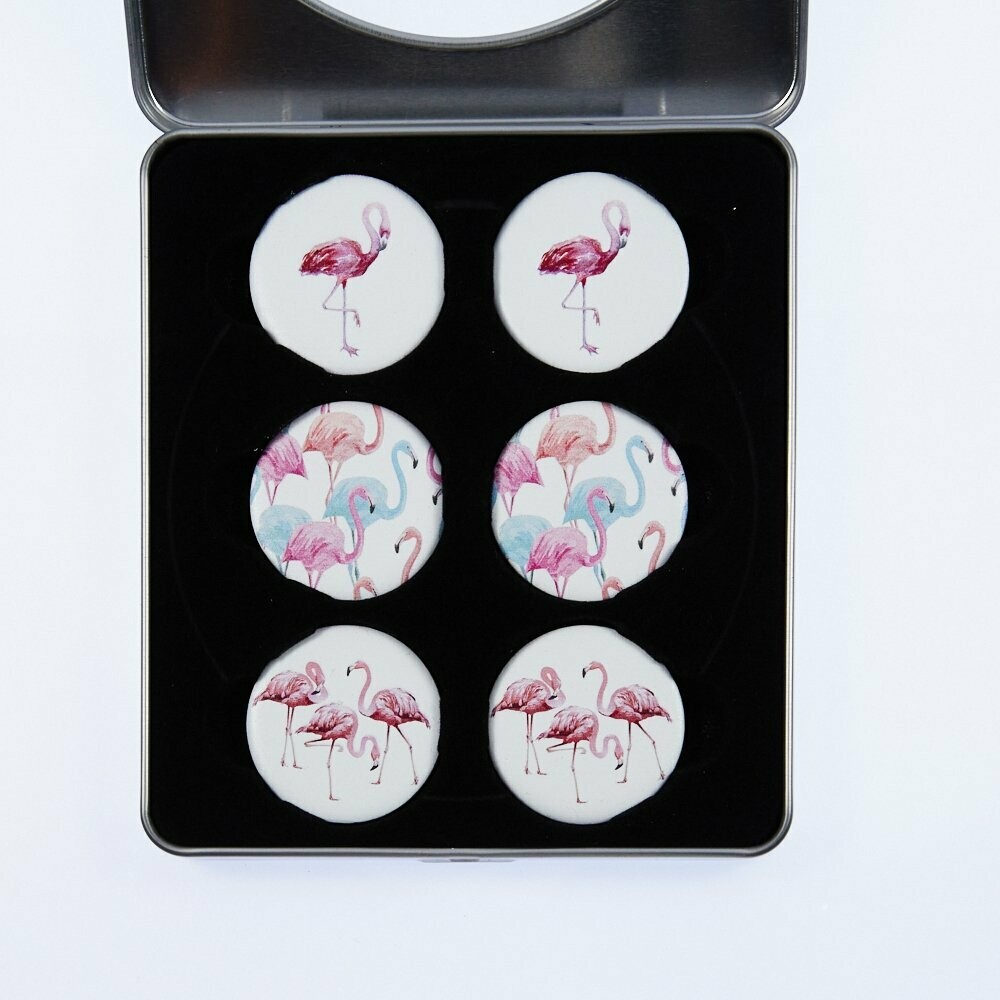 Pattern weights - Flamingos- 6 x 40mm