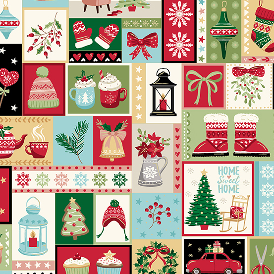 Makower │ Cosy Christmas │ 6 Designs