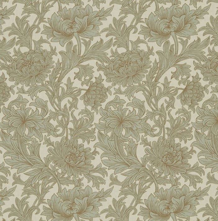 Morris & Co │ Merton │ Crysanthemum Toile CREAM