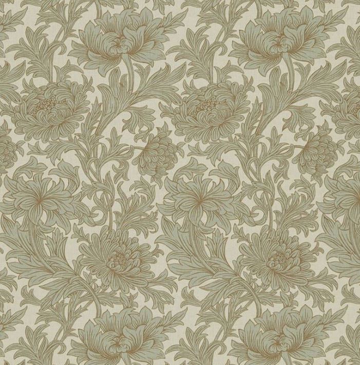 Morris & Co │ Merton │ Crysanthemum Toile CREAM