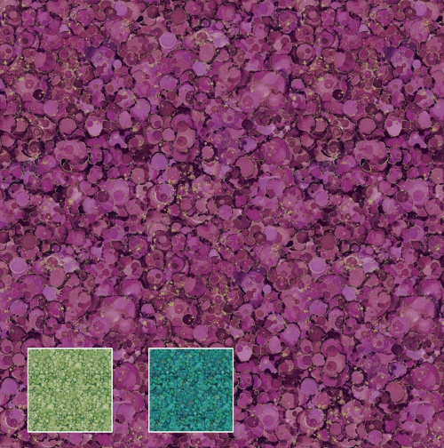 Northcott │ Midas Touch │ Bubble Texture │ 3 Colours