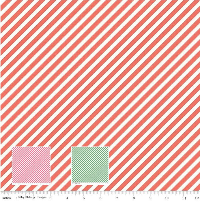 Riley Blake │ On Trend by Jen Allyson │ Stripes 3 Colours